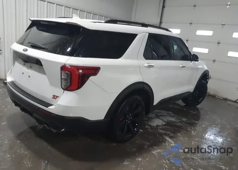 2022 Ford Explorer St из США, поврежденный, VIN 1FM5K8GC0NGA41883